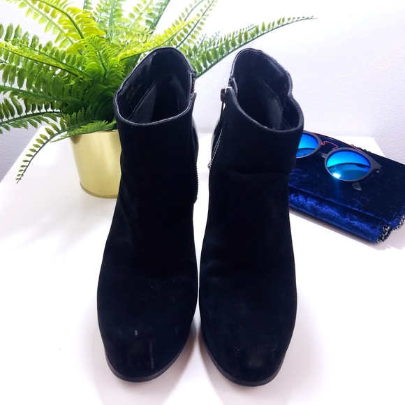 Steve Madden Jacquie suede platform booties inv#21 - Picture 2 of 7